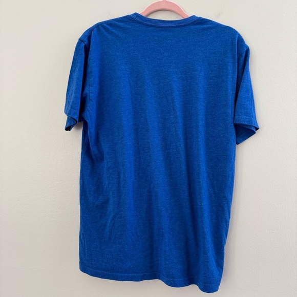 Reagan Bush ‘84 Presidential Race Blue Graphic Men's T-Shirt large - Picture 4 of 4